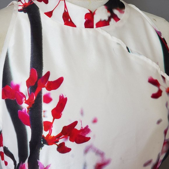 Cherry Blossom Cheongsam/Qipao Style Dress - Picture 9 of 16